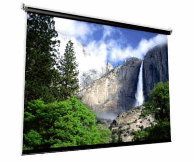 OPEN ROLL electric screen with customizable projection surfaces – ideal for auditoriums and theaters GP SCREEN AVE nederlands av systems