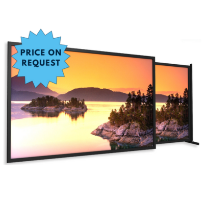Large frame projection screen projectiescherm AV systems