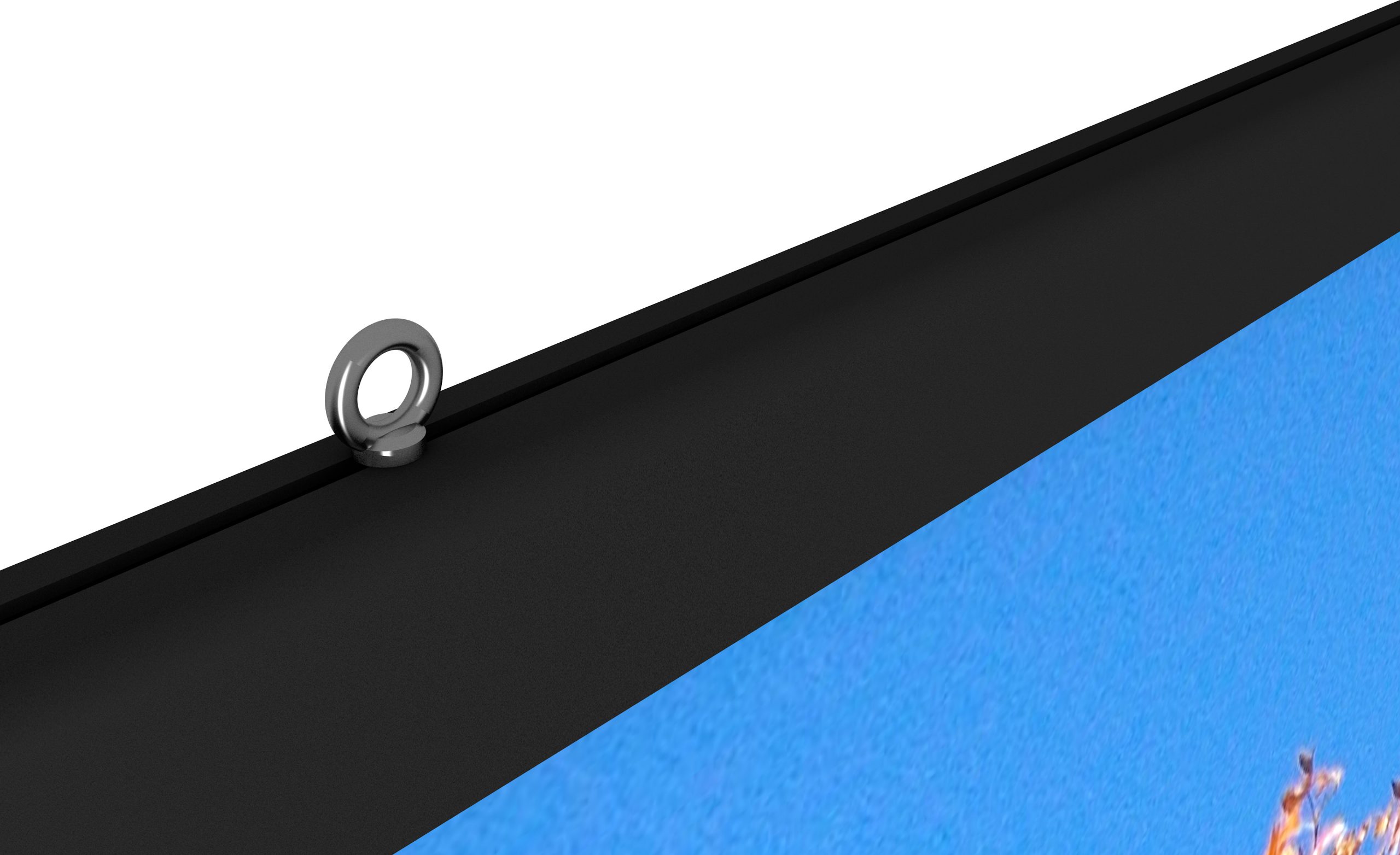 Frame projection screen - GP Screen - FLATMAX - 500cm to 1000cm - Various surfaces available - Image 2