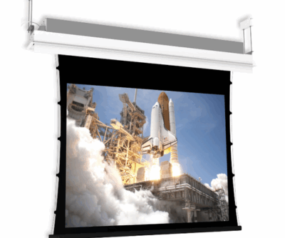 projection screen for videoprojection tensionned perfect flatness AV in amsterdam nederlands AV systems