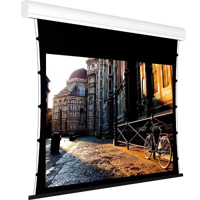 Motorized projection screen - GP Screen - TIZIANO TENSIONED - 160cm to 400cm - Various surfaces available - Image 2