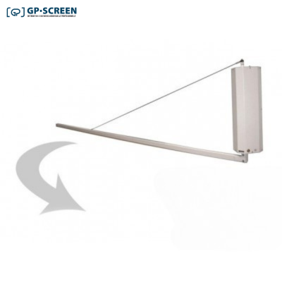 Motorized projection screen - GP Screen - ROTOSCREEN - 160cm to 300cm - Various surfaces available - Designed for places of worship - Image 3