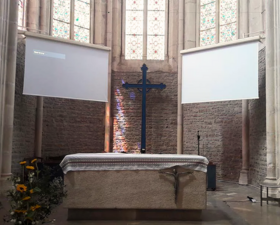 church video projection