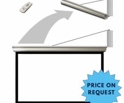 rotating screen for church, projection Motorized projection screen (projectiescherm) – ROTOSCREEN GP Screen – 160cm to 300cm – ideal for churches and mosques